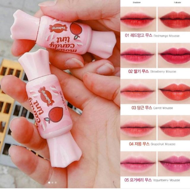 Combo 10 thỏi son kẹo Tint