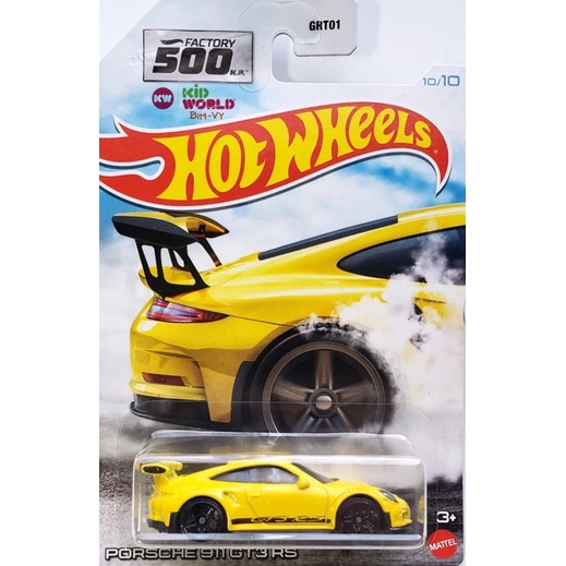 Xe mô hình Hot Wheels Factory 500 H.P. Assortment Series Porsche 911 GT3 RS GRT11.