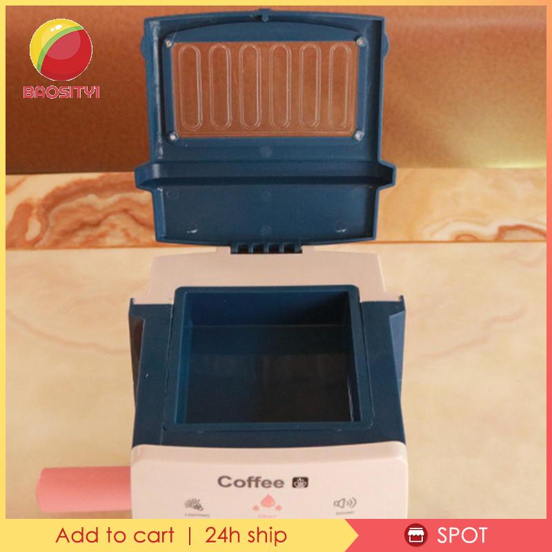 Máy pha cà phê đồ chơi mô phỏng nhà bếp cho trẻ em 3-6 tuổi