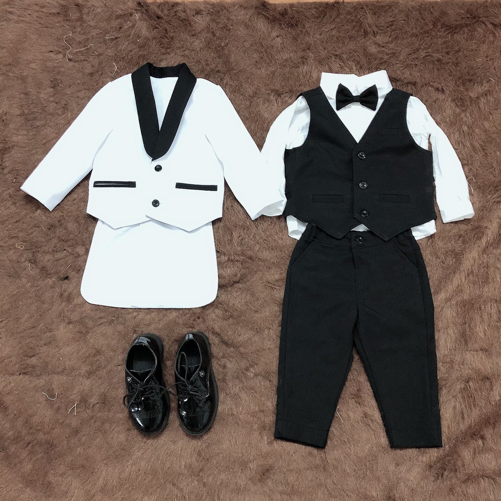 Set Tuxedo Cho Bé Trai - Đẳng Cấp Quý Ông Nhí