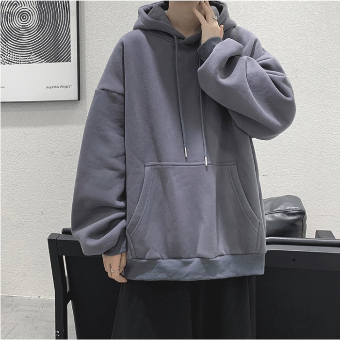 Áo hoodie nam form rộng vải nỉ đẹp không xù unisex áo hoodie nam bigsize trơn thời trang ulzzang hàn quốc đi học đi chơi