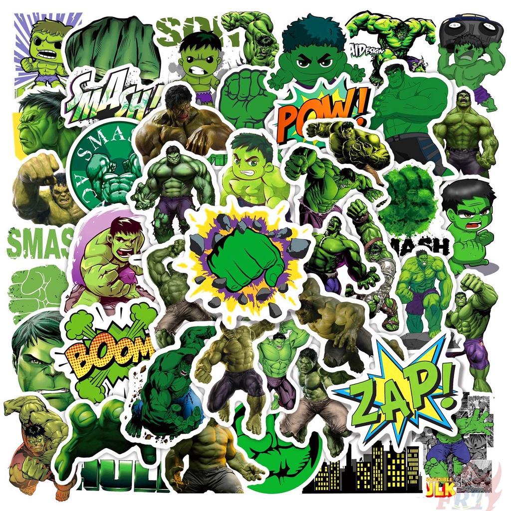 ❉ Hulk Series 01 Robert Bruce Banner Stickers ❉ 50Pcs/Set DIY Fashion Waterproof Decals Doodle Stickers