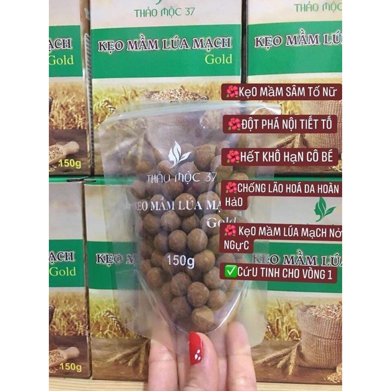 [Freeship+Chính hãng] 5 Hộp Kẹo Mầm Lúa Mạch Gold Thảo Mộc 37 | BigBuy360 - bigbuy360.vn