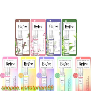 Xịt Khử Mùi Refre 30Ml Dưỡng Sáng Da Với Nhiều Hương Thơm Giúp Bạn Dễ Lựa Chọn Hơn, tatpham88 Chất Lượng Tạo Nên Niềm Ti