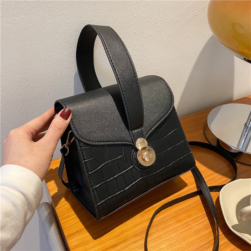 Túi Đeo Vai Hình Vuông Cỡ Nhỏ Phong Cách retro Thời Trang Mùa Xuân 2022 Cho Nữ