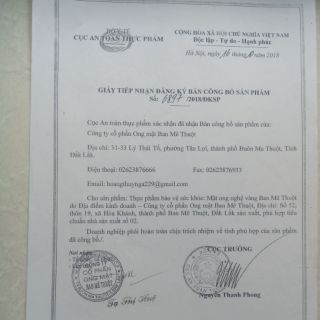 Mật ong Nghệ vàng BUÔN MÊ THUỘC
