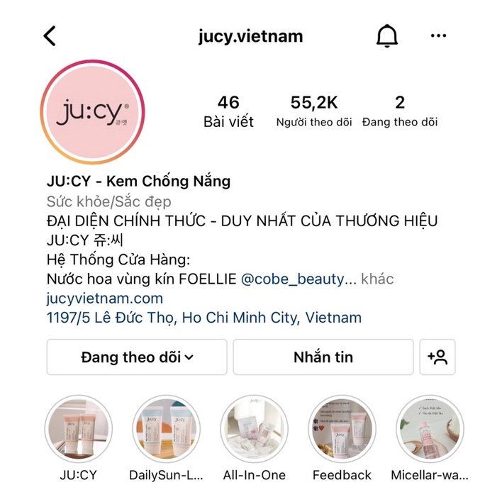 Kem Chống Nắng Jucy - All In One