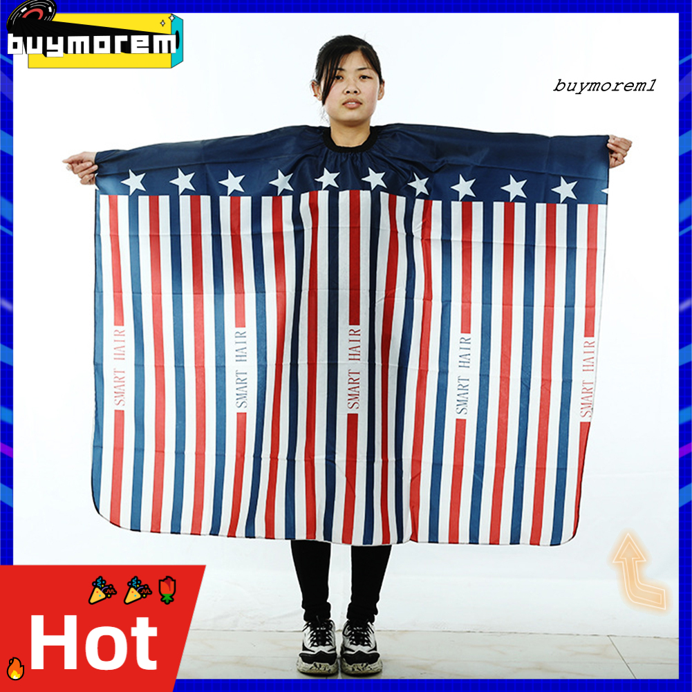 Áo Choàng Cắt Tóc Chống Tĩnh Điện In Họa Tiết Ngôi Sao / Chữ Cái