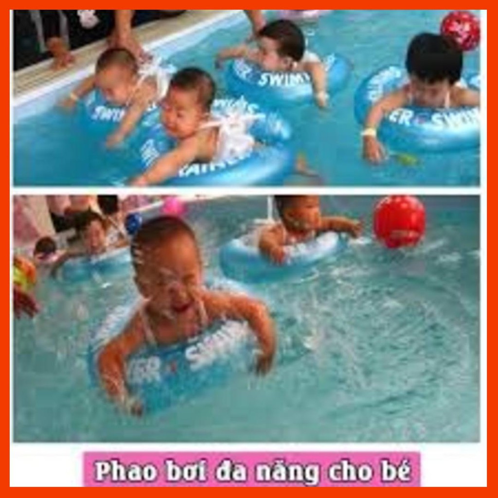 PHAO BƠI KẸP NÁCH CHỐNG LẬT DÀNH CHO BÉ YÊU