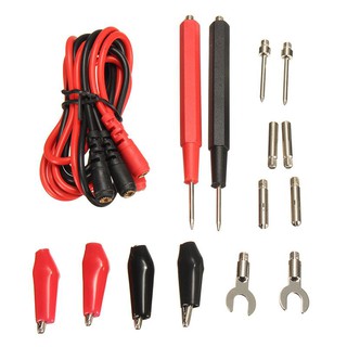 Bộ dụng cụ đo đồng hồ vạn năng 16 món que đo
