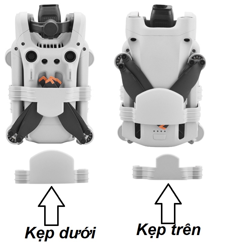 Bộ kẹp cánh quạt Flycam DJI mavic mini 3 pro - phụ kiện Flycam