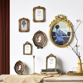 [Yoyoyo01] Giá Đỡ Khung Ảnh Trang Trí Phòng Ngủ Phong Cách Baroque Cổ Điển  | Shopee Việt Nam