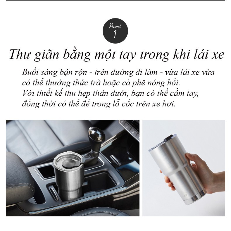 Cốc giữ nhiệt Lock&amp;Lock Swing Tumbler