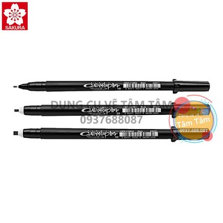 [ TÂM TÂM ]-Bút Pigma Calligrapher Sakura (Đầu vuông - Hàng Nhật)-