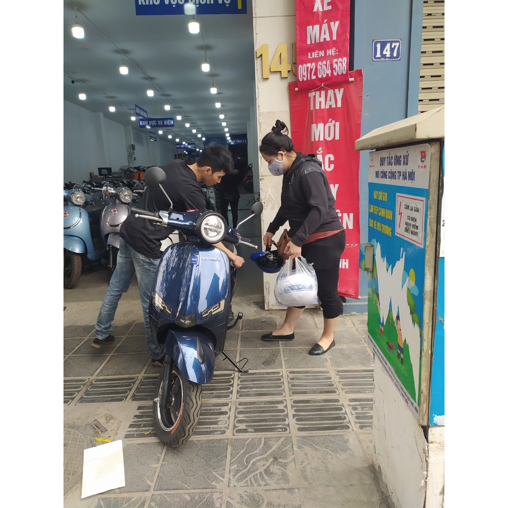 XE GA VESPA 50CC ROMA SX - XE ĐIỆN LAN ANH