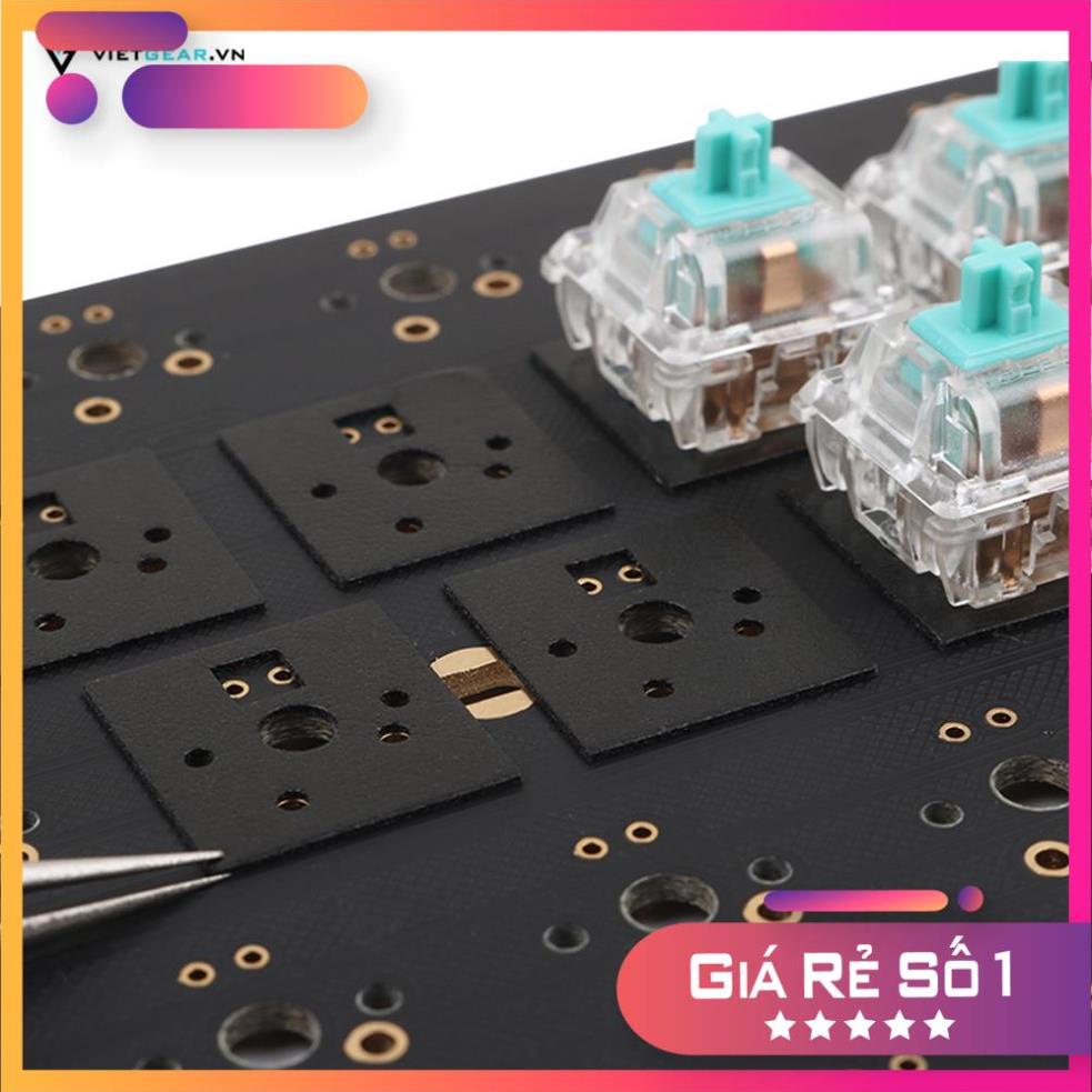 Tấm tiêu âm switch foam Poron 15x16x0,5mm giúp âm thanh gọn gàng êm ái