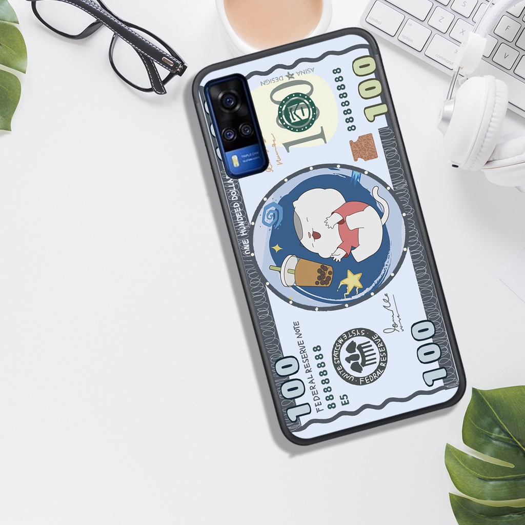 Ốp Lưng VIVO Y12S - Y20 - Y20S - Y51 2020 - Y53S - Y72     , In Hình CHIBI Dol-ar bao đẹp, nghộ nghĩnh.