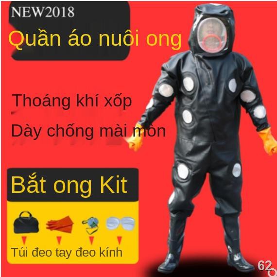 2021✤✇✈Bộ áo vét chống ong mới bộ áo chống côn trùng bộ đồ bảo vệ, bộ đồ chống côn trùng, bộ quần áo chống côn trùng.