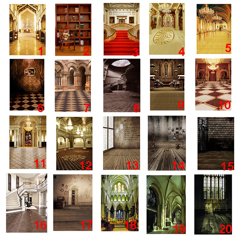 Phông Nền Chụp Ảnh Nội Thất Phong Cách Phương Tây 5x7ft - Bán Sỉ