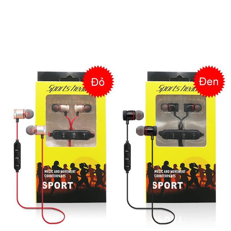 Tai Nghe Bluetooth, Tai Nghe S8 Sport Headset Kết Nối 4.2 Có Mic Đàm Thoại Chất Lượng