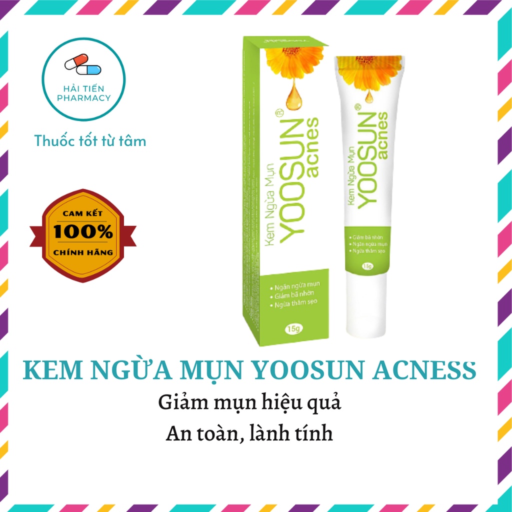 Kem ngăn ngừa mụn Yoosun Acnes 15g