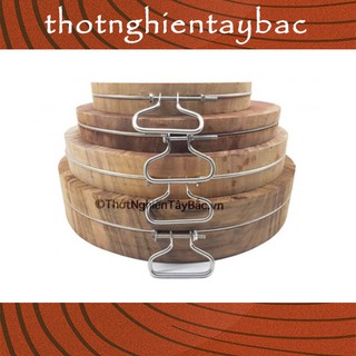 Đai INOX cho thớt gỗ 🔥 Đai INOX thớt gỗ nghiến