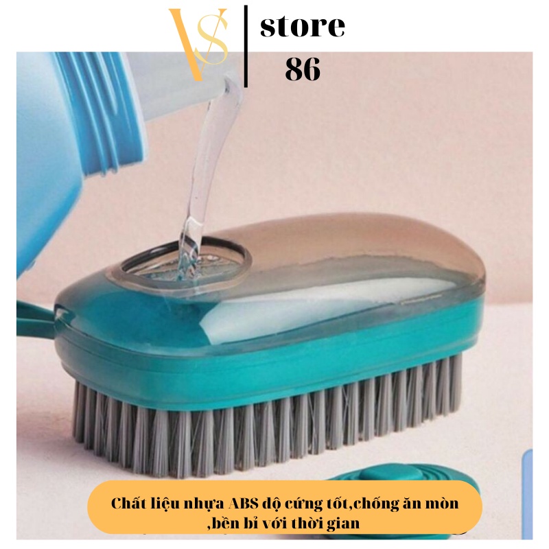 Bàn Chải Giặt Đồ, Bàn Chải Giặt Quần Áo Có Hộp Đựng Bột Giặt Đa Năng Tiện Lợi