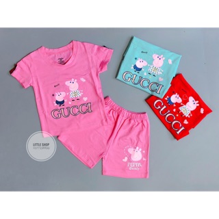 Bộ bé gái Heo Peppa, hàng cty T-mart