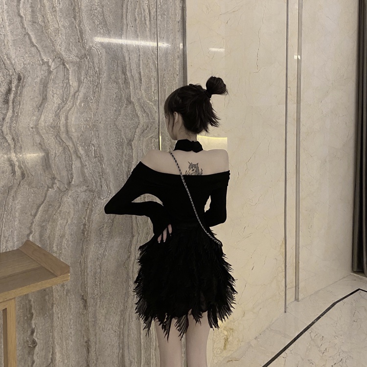 Chân Váy Ôm Tua Rua Quảng Châu