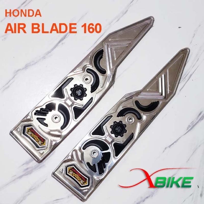GÁC CHÂN INOX xe AIR BLADE 160