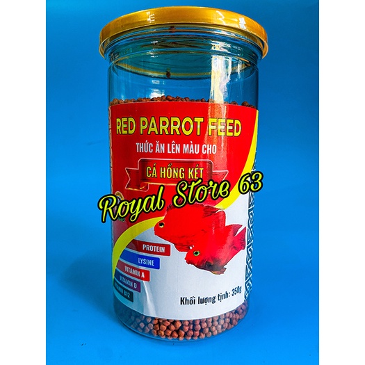 Thức Ăn Lên Màu Cho Cá Hồng Két SANKO Red Parrot Feed