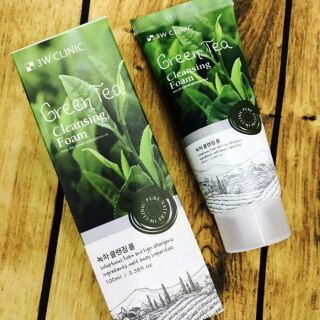 Sữa rửa mặt 3W Clinic Green Tea Foam Cleansing