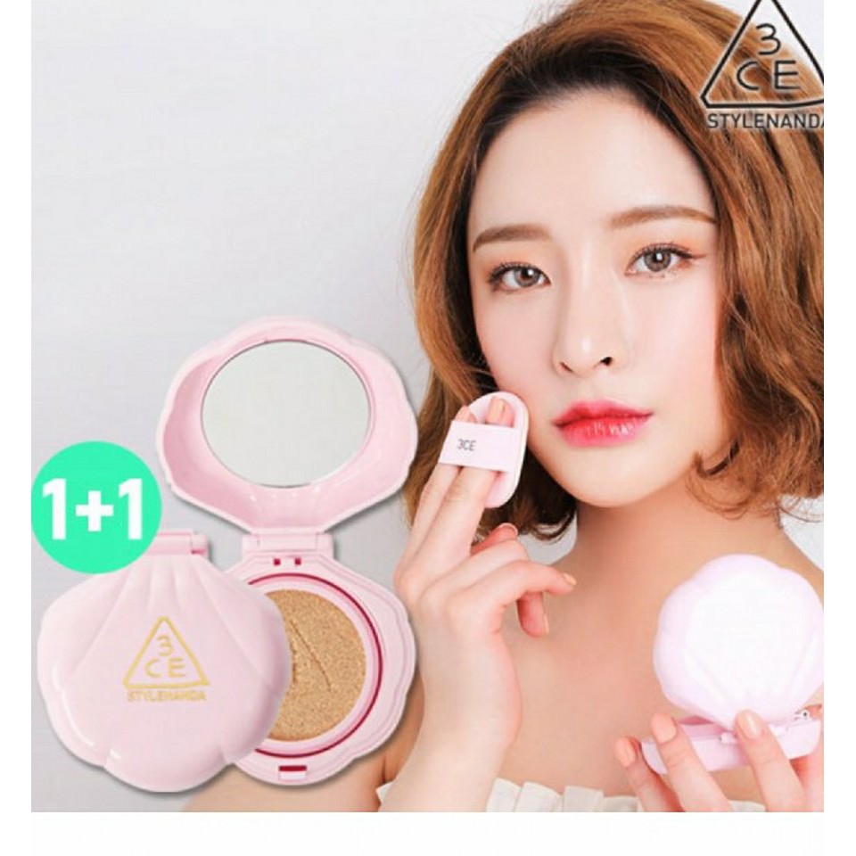 Phấn nước 3CE Love Baby Glow Cushion Mua 1 tặng 1