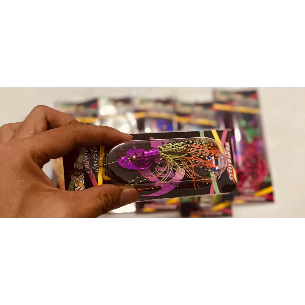 Mồi câu cá giả chuyên câu lóc chính hãng spiner Thái Lan HKN Fishing