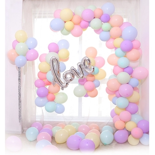 Sỉ 100 cái bong bóng nhũ, bóng pastel cao su size 25-28 cm