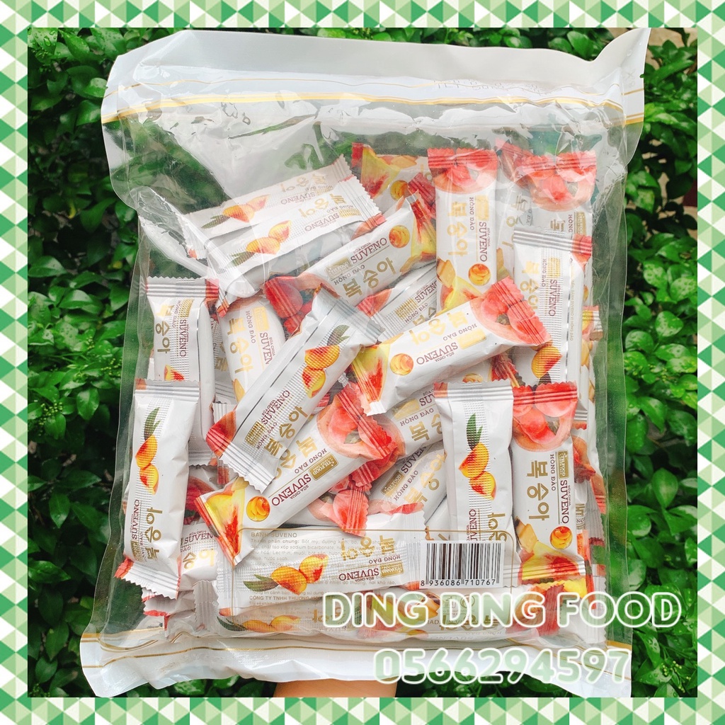 Bánh Sữa Chua Giòn Vị Đào Suveno | Ăn Vặt Cho Bé| Bánh Xốp Sữa Chua Thiên Thảo - DING DING FOOD