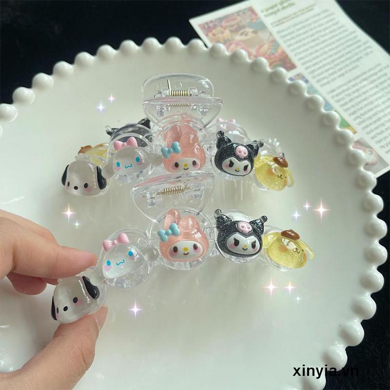 SANRIO Kẹp Tóc Hình Hoạt Hình Phong Cách Hàn Quốc Xinh Xắn 2022