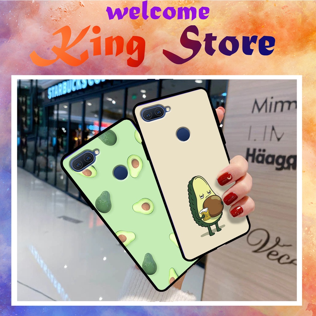[HOT] Ốp lưng Oppo A1k/Oppo A3s/Oppo A5s/Oppo A7/Oppo A12 in hình Trái bơ siêu dễ thương