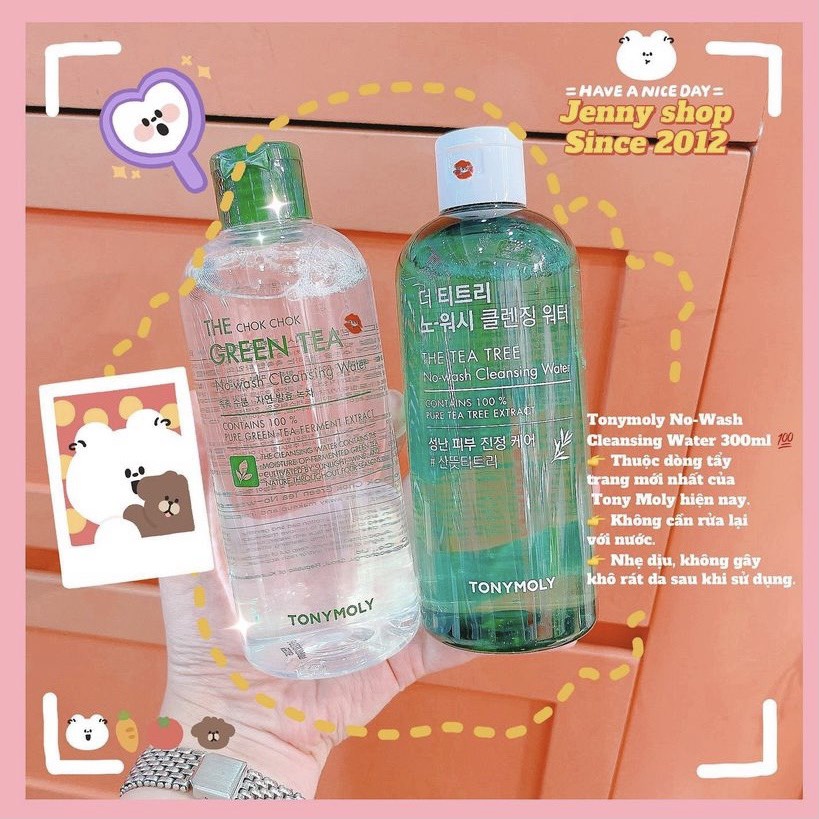 Nước Tẩy Trang Tonymoly No-Wash Cleansing Water