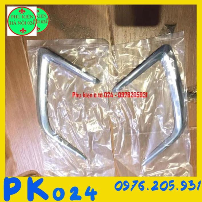 [FREESHIP]  [Attrage 2015-2019] Ốp Viền Đèn Gầm Trước Xe Ô Tô Mạ Crom Attrage 2015 2016 2017 2018 2019
