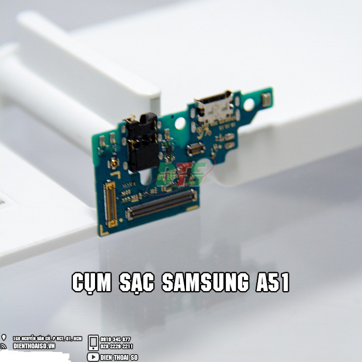 Cụm sạc samsung a51