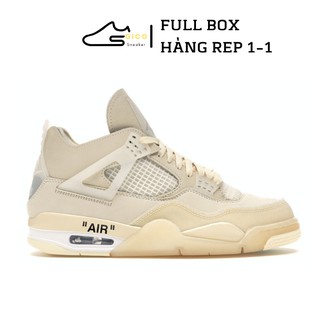 Giày jordan 4 off thể thao sneaker nam nữ cao cấp full box