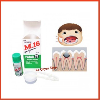 [COMBO] 12 Chai Dầu Giảm Đau Răng , sâu răng Patar 75 M.16 3ml Thái Lan