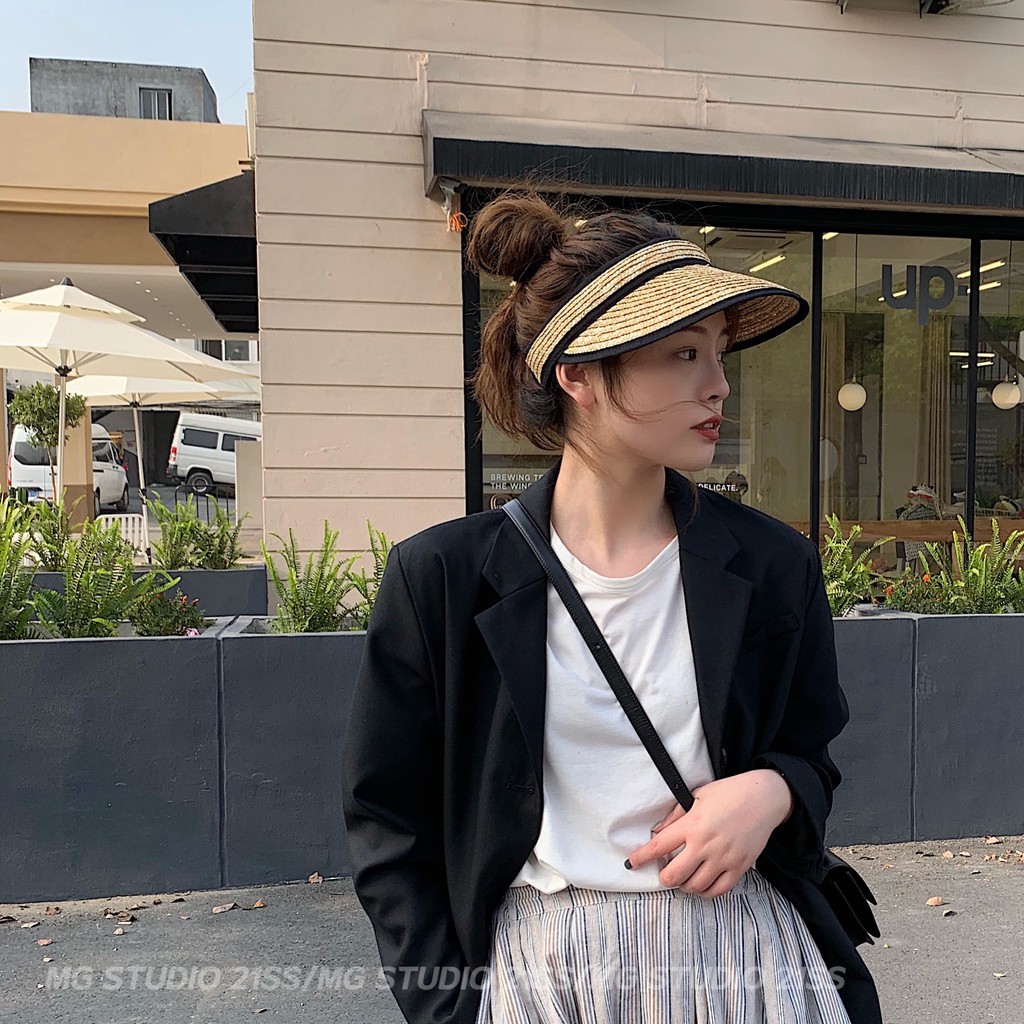 MG STUDIO/summer wheat straw hat