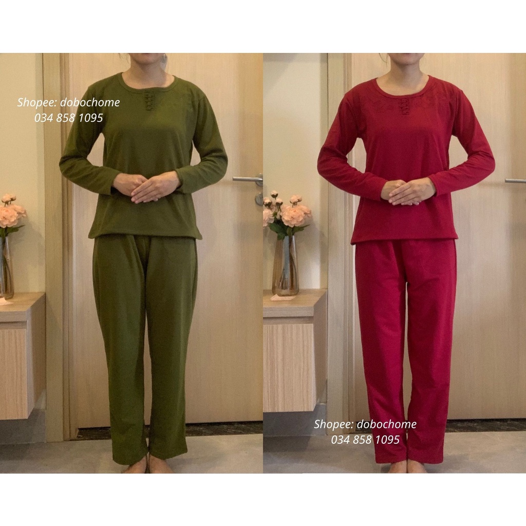 Bộ Đồ Cho Người Trung Tuổi Set Đồ Bộ Trung Niên