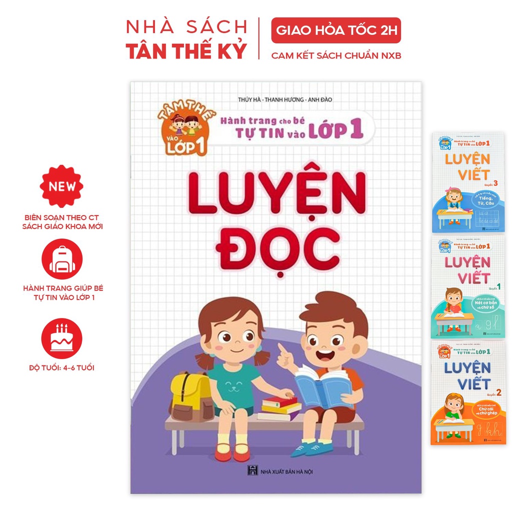 Sách - Combo 4 cuốn Luyện viết và luyện đọc