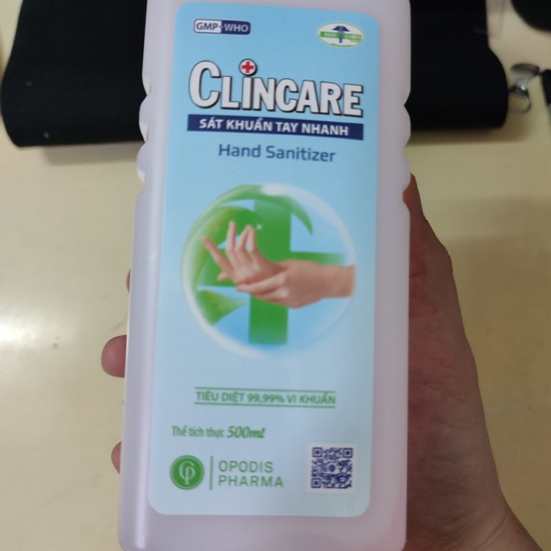 (Q1-HCM) Nước rửa tay nhanh Clincare 500ML | Nước Sát Khuẩn Clincare