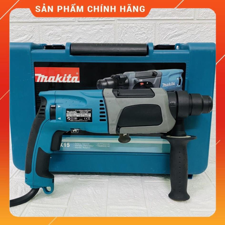 Máy khoan bê tông MAKITA-HR2470 tặng bộ 5 mũi khoan đục bảo hành 12 tháng