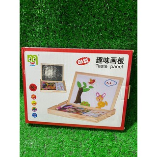 Bộ ghép hình nam châm bằng gỗ (loại 1)