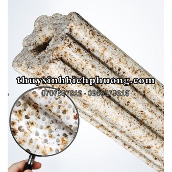 SỨ THANH LỌC ĐA GIÁC MUỐI TIÊU - CHUYÊN LỌC BỤI NUÔI VI SINH LÀM TRONG NƯỚC CHO HỒ CÁ THUỶ SINH